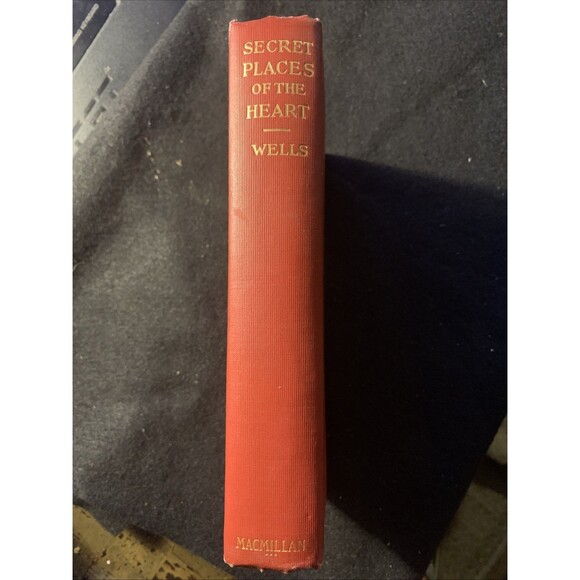 H. G. Wells 'The Secret Places of the Heart' - 1st Edition 1922 EUC - Picture 4 of 10